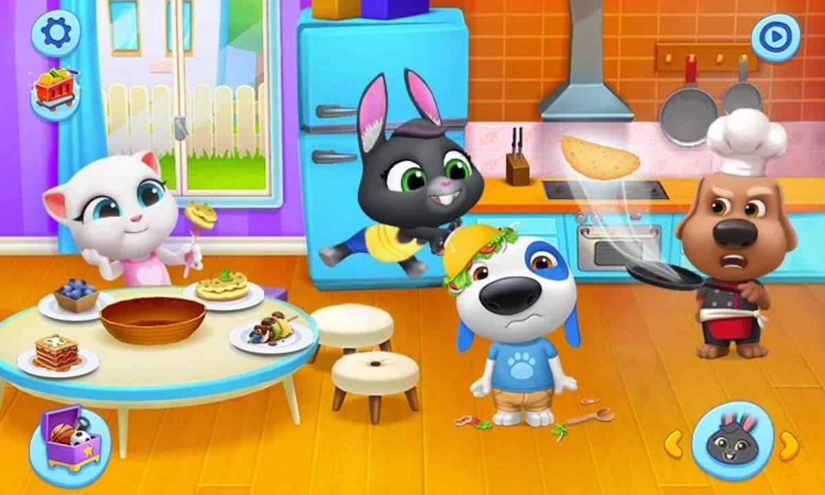 Screenshot from My Talking Tom Friends