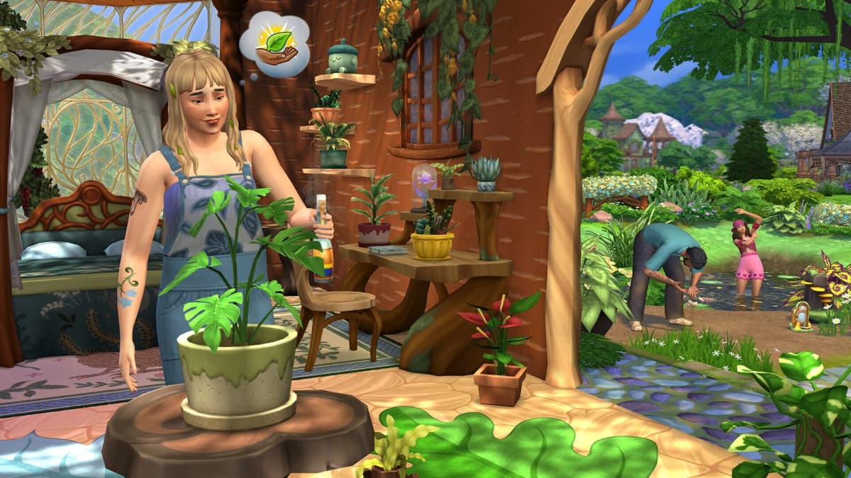 Screenshot from The Sims 4: Enchanted by Nature
