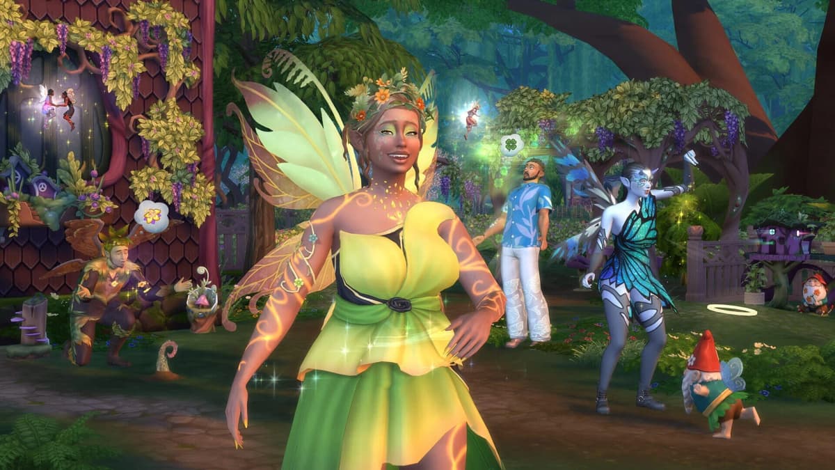 Screenshot from The Sims 4: Enchanted by Nature