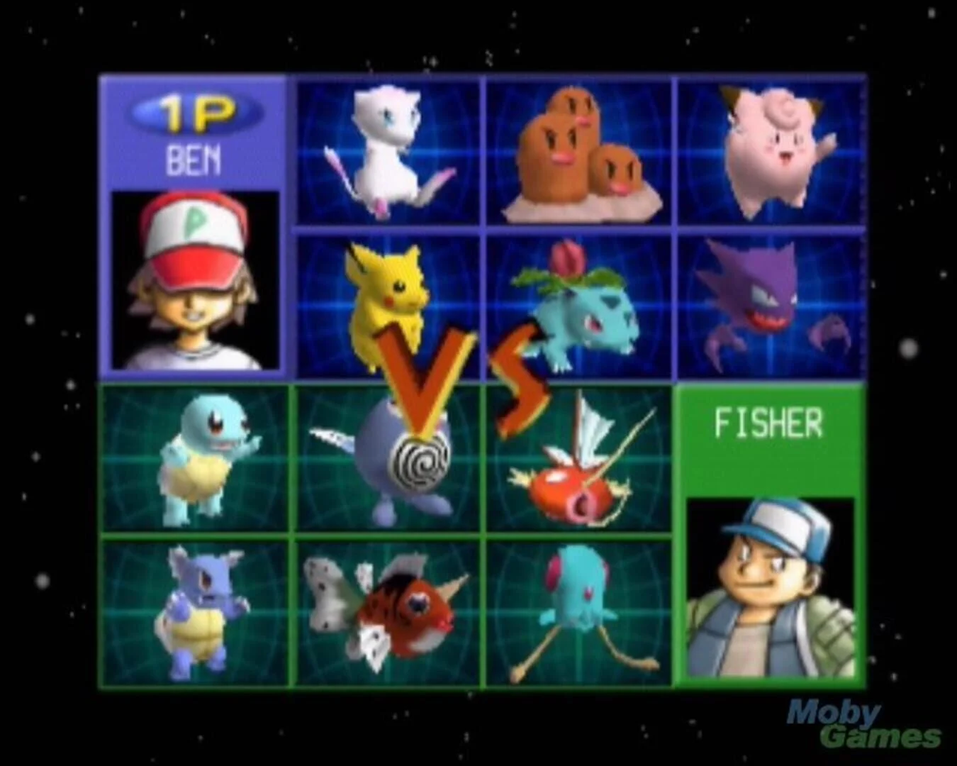 Screenshot from Pokémon Stadium