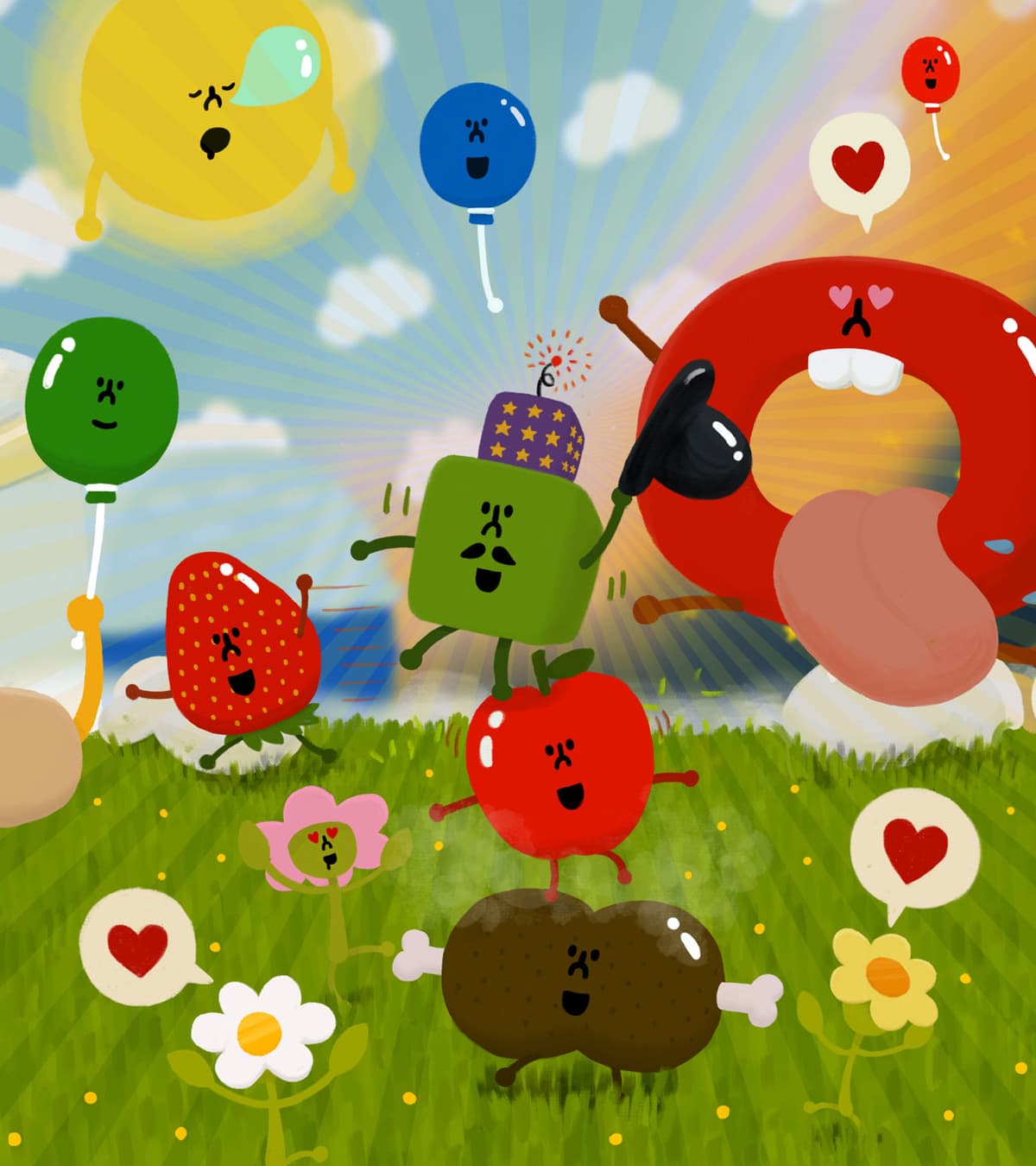 Wattam – trailer / artwork
