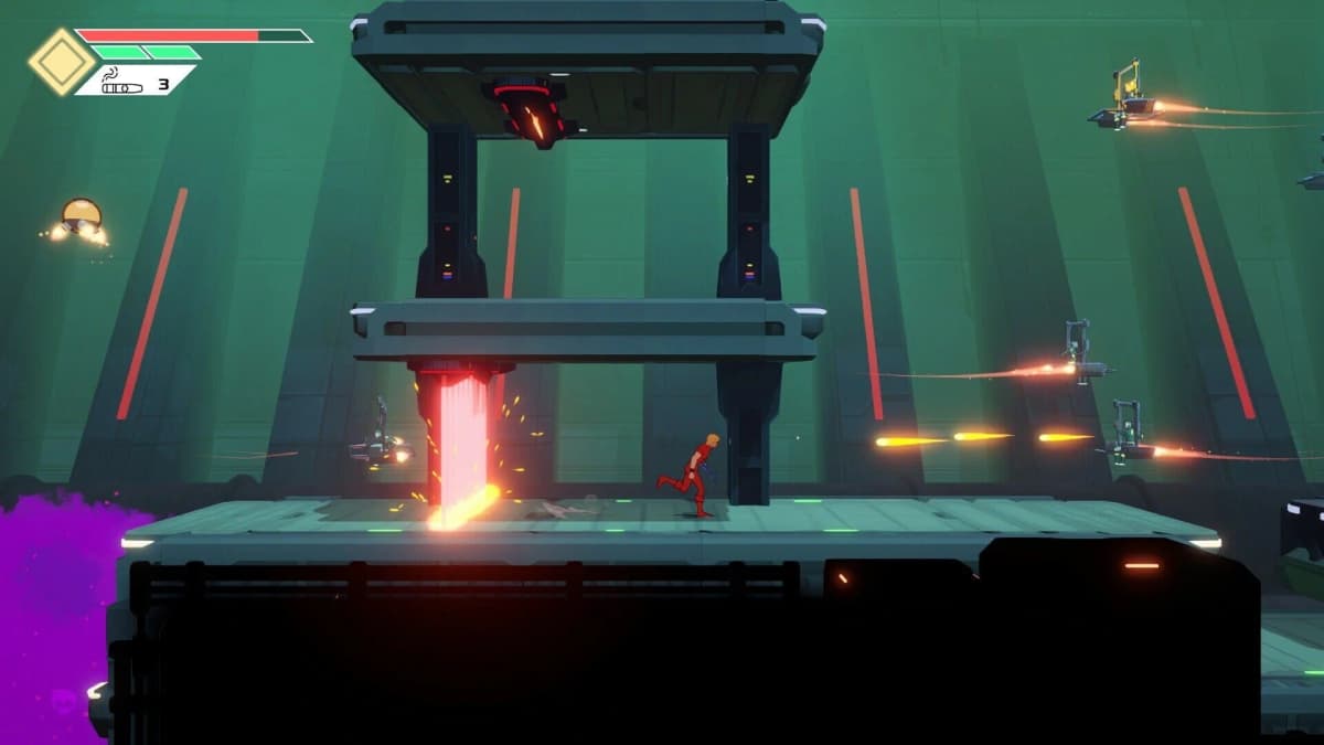 Screenshot from Space Adventure Cobra: The Awakening