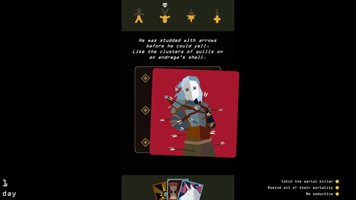Reigns: The Witcher – le swipe-game qui détourne la saga en ballade bordélique de Jaskier