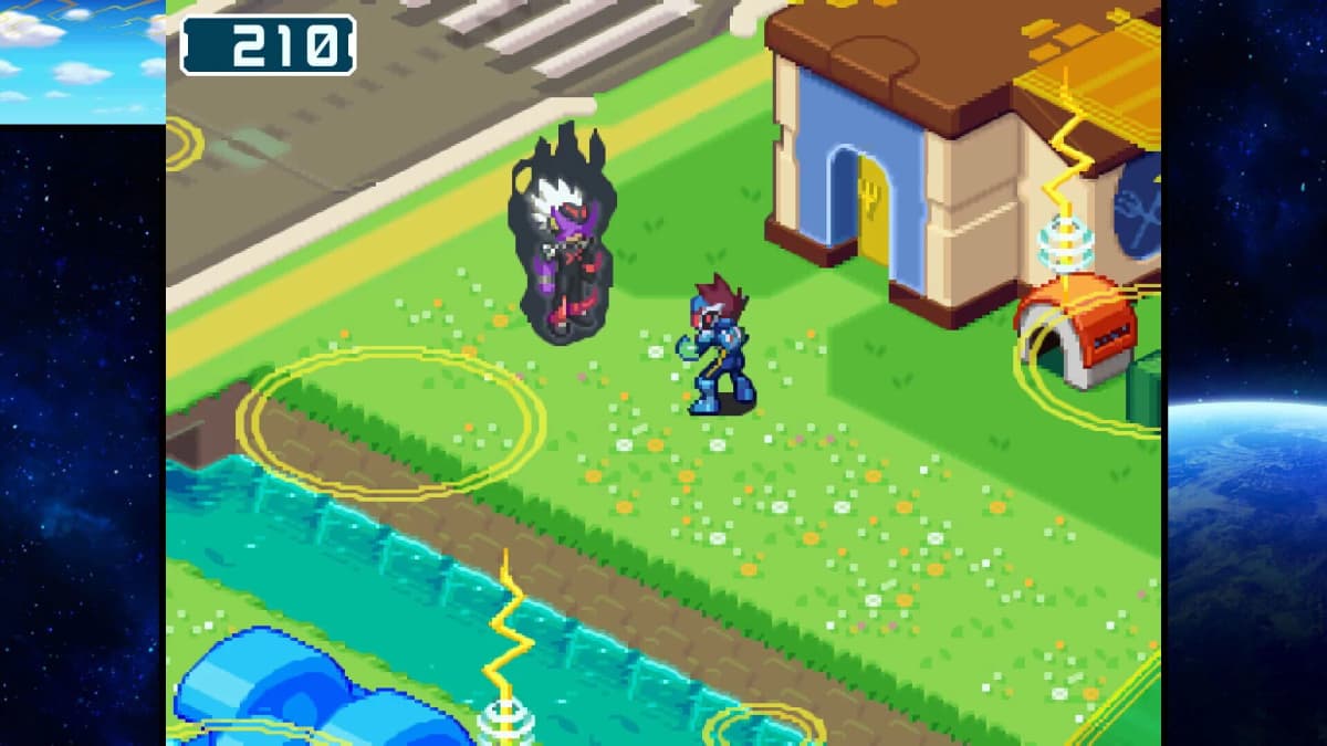 Screenshot from Mega Man Star Force: Legacy Collection