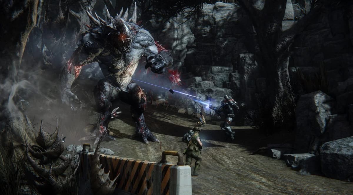 Screenshot from Evolve