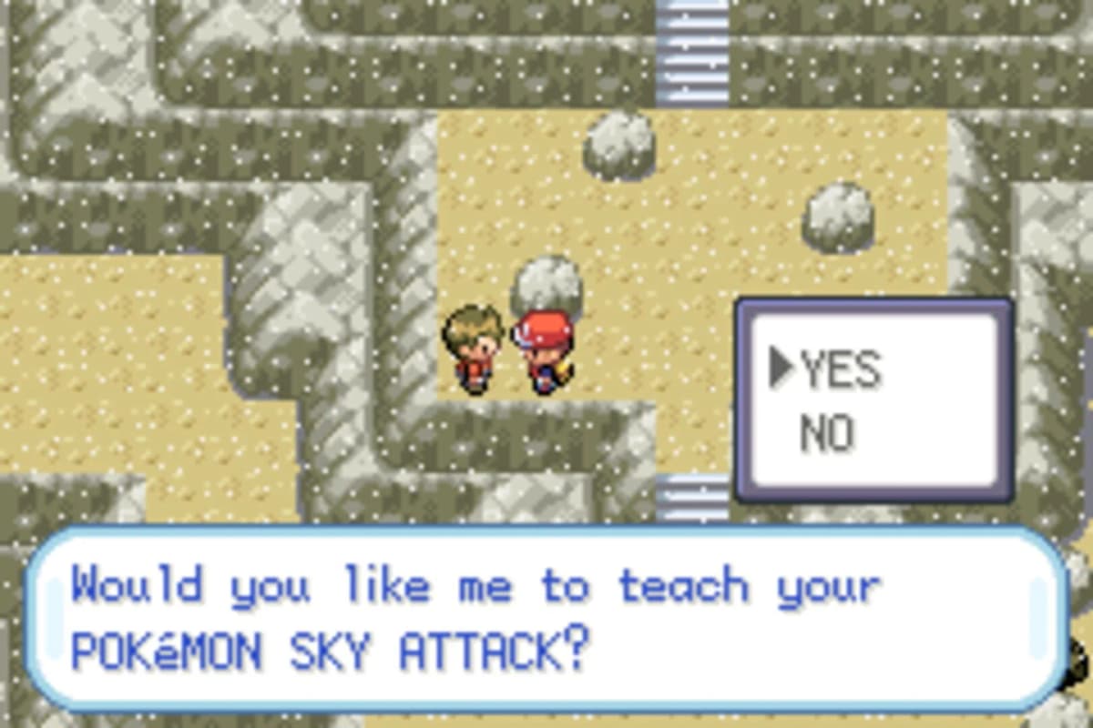 Screenshot from Pokemon FireRed and LeafGreen+