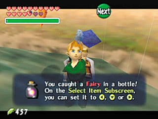 Screenshot from The Legend of Zelda: Ocarina of Time