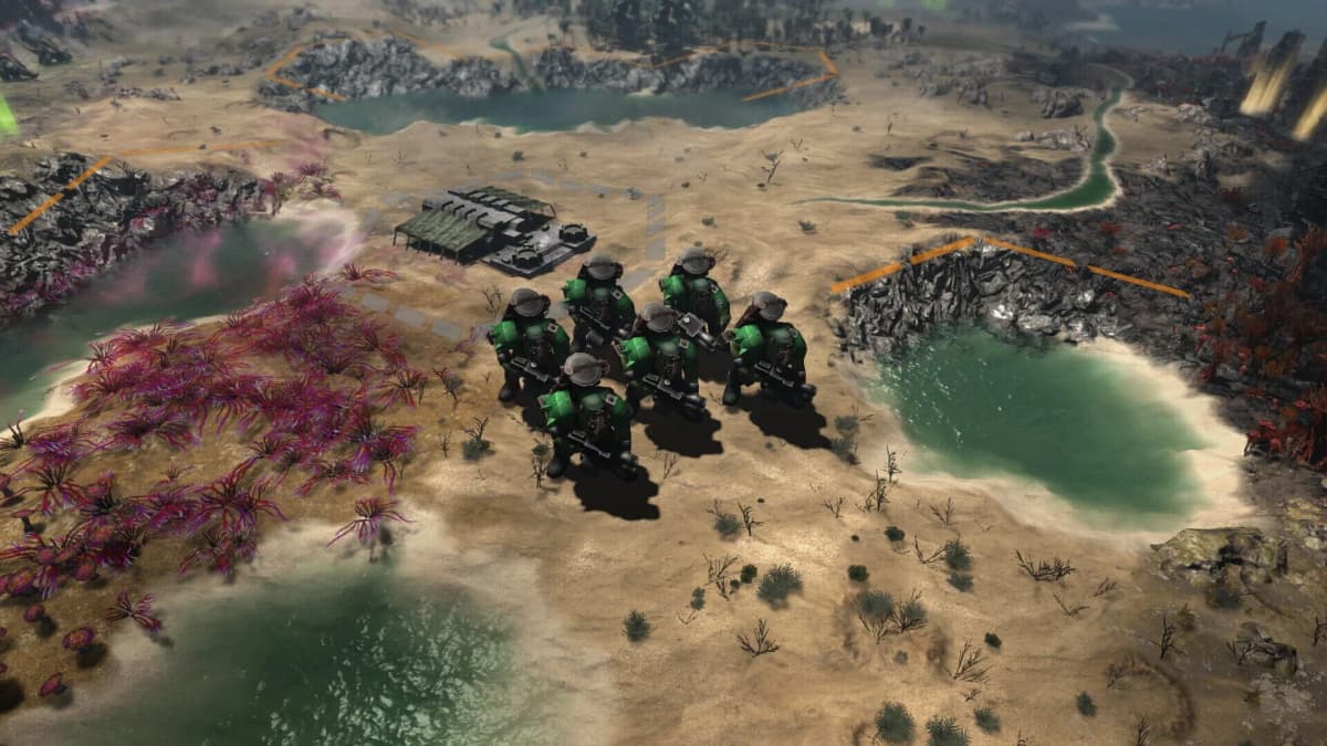 Screenshot from Warhammer 40,000: Gladius - Rampage Pack