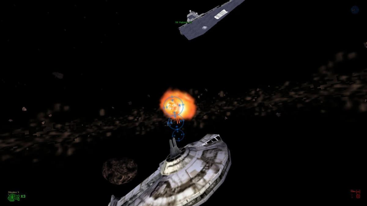 Screenshot from Star Wars: Shadows of the Empire