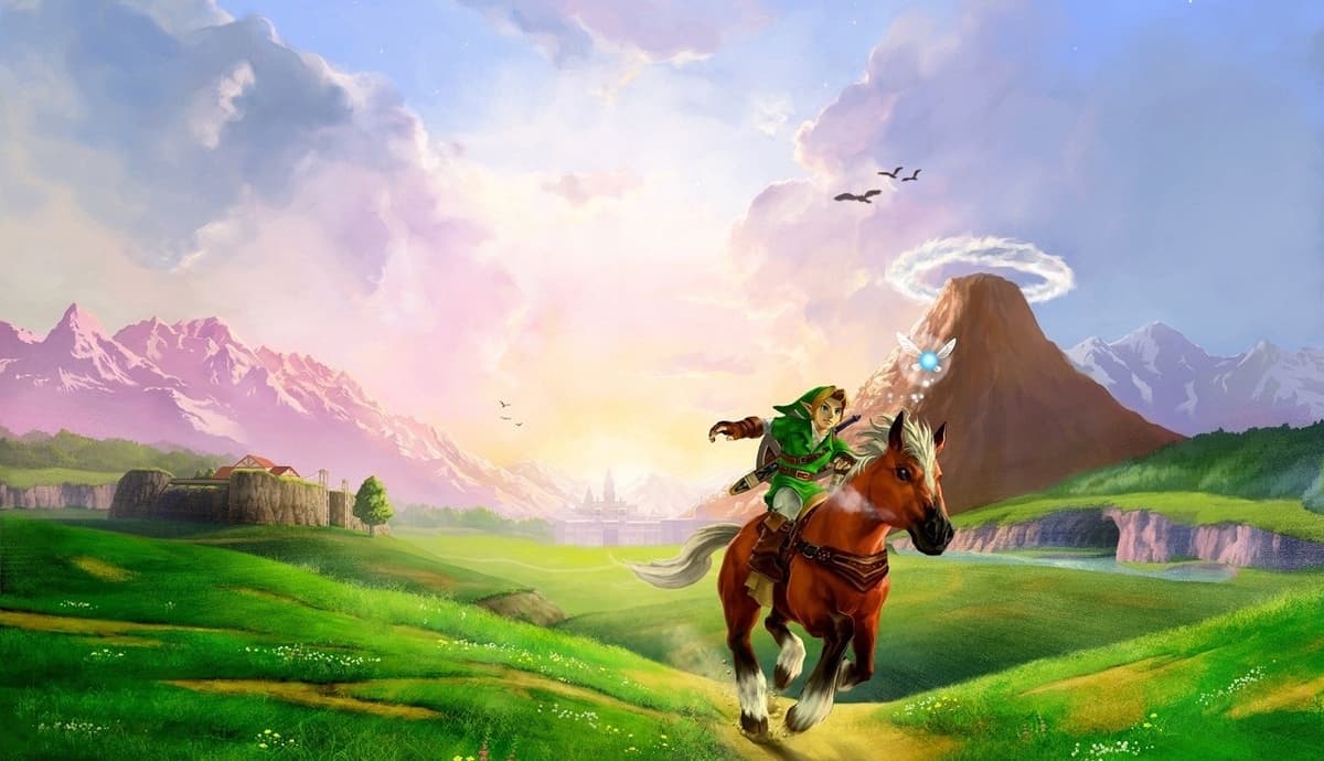 Screenshot from The Legend of Zelda: Ocarina of Time