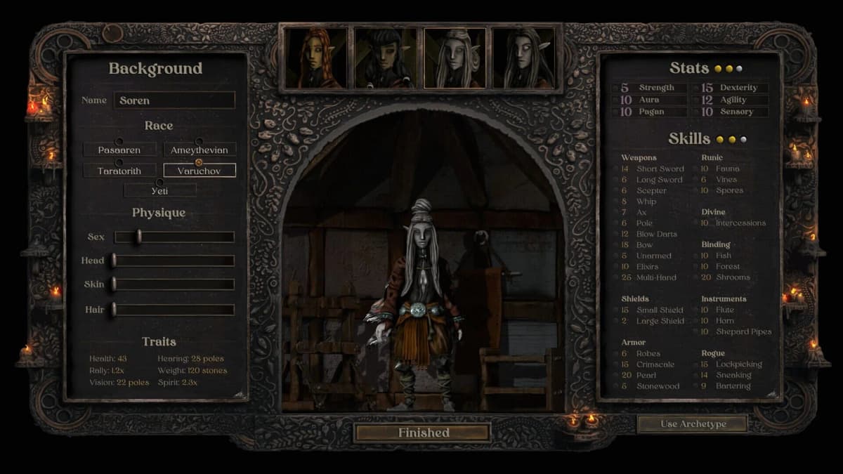 Screenshot from Banquet for Fools