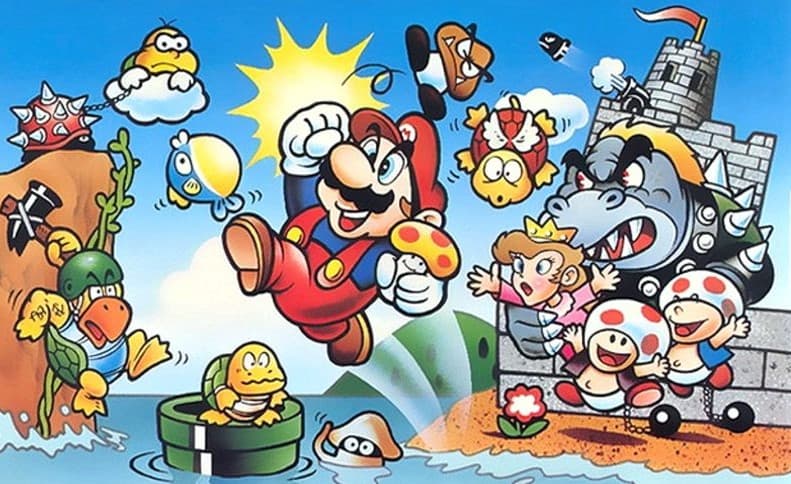 Super Mario Bros. – trailer / artwork