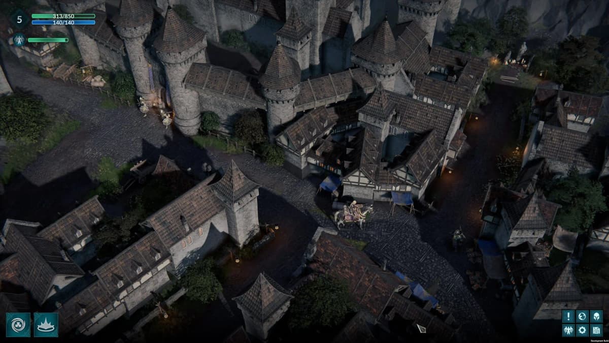 Screenshot from Disciples: Domination