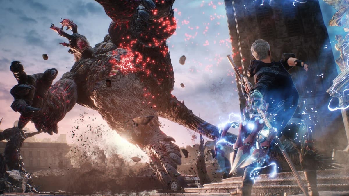 Screenshot from Devil May Cry 5: Deluxe Edition + Vergil