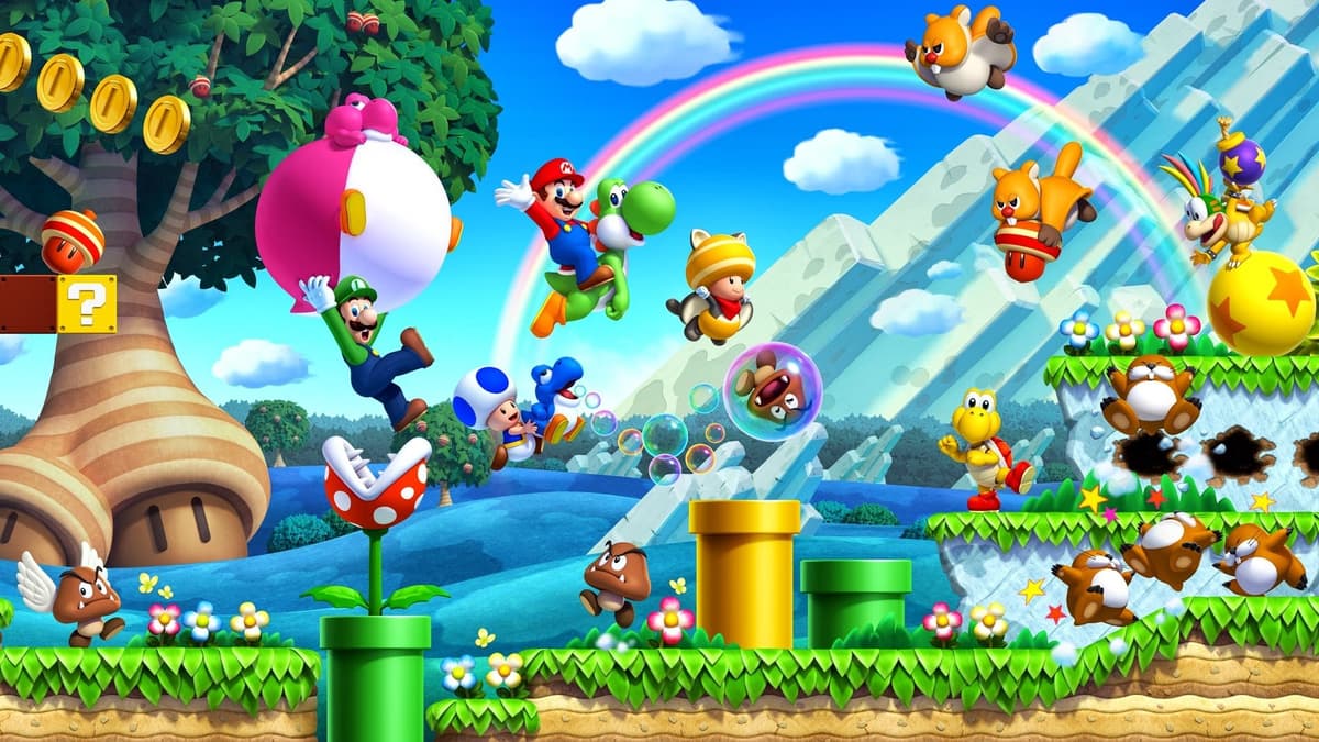 New Super Mario Bros. U – trailer / artwork