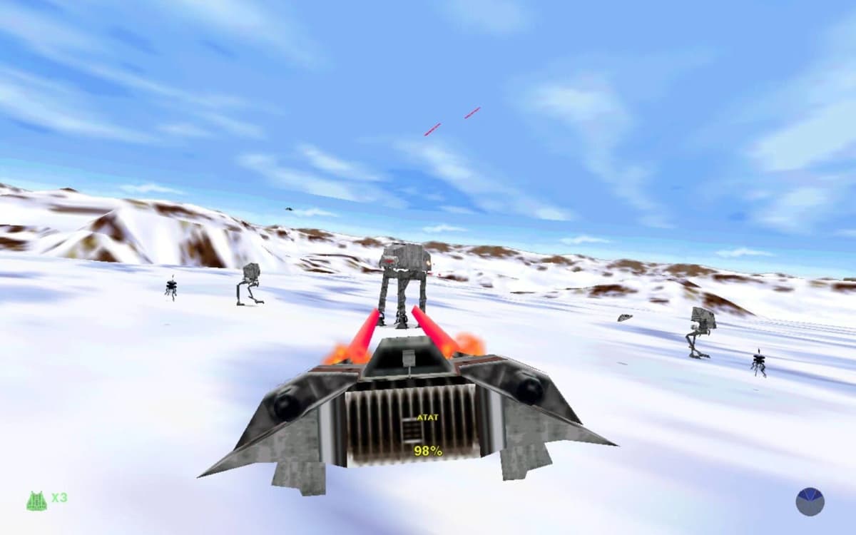 Screenshot from Star Wars: Shadows of the Empire