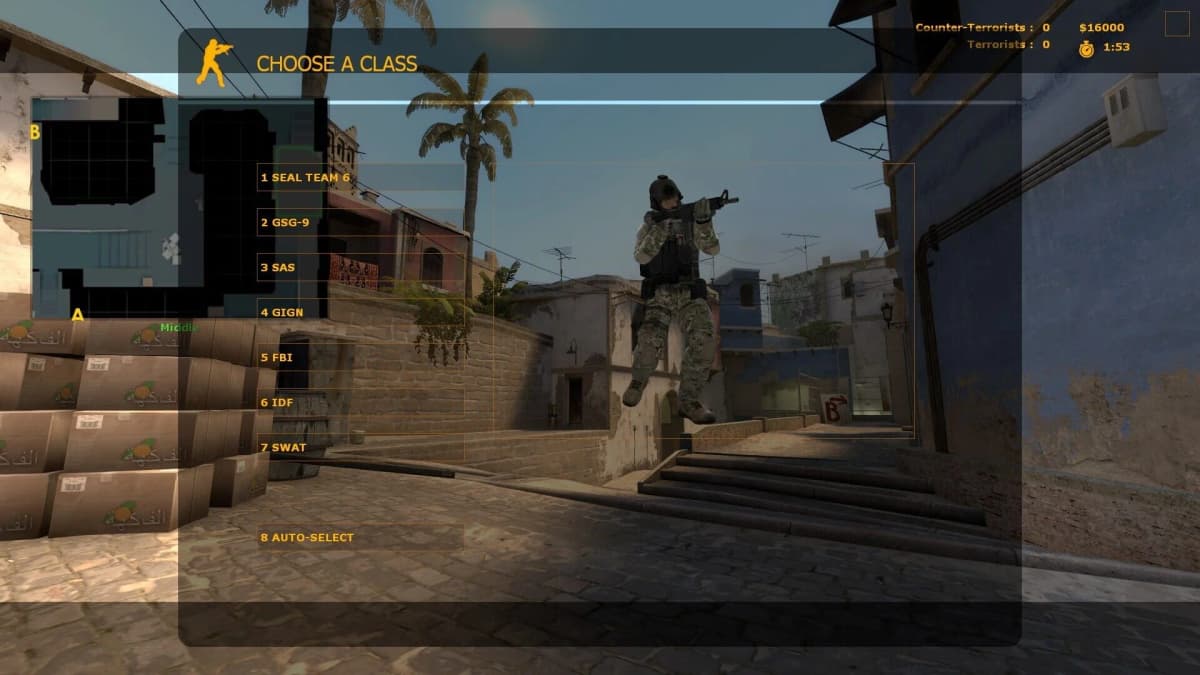 Screenshot from Counter-Strike: Source Offensive