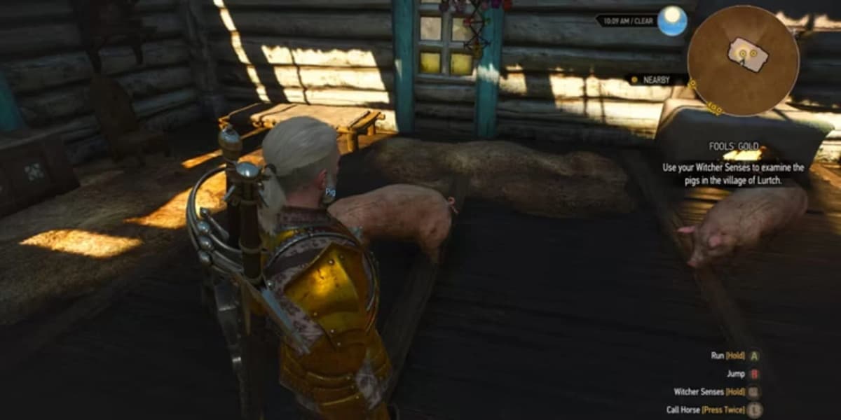 Screenshot from The Witcher 3: Wild Hunt - New Quest 'Fool's Gold'