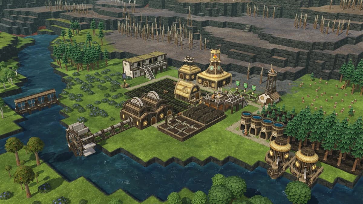 Screenshot from Timberborn