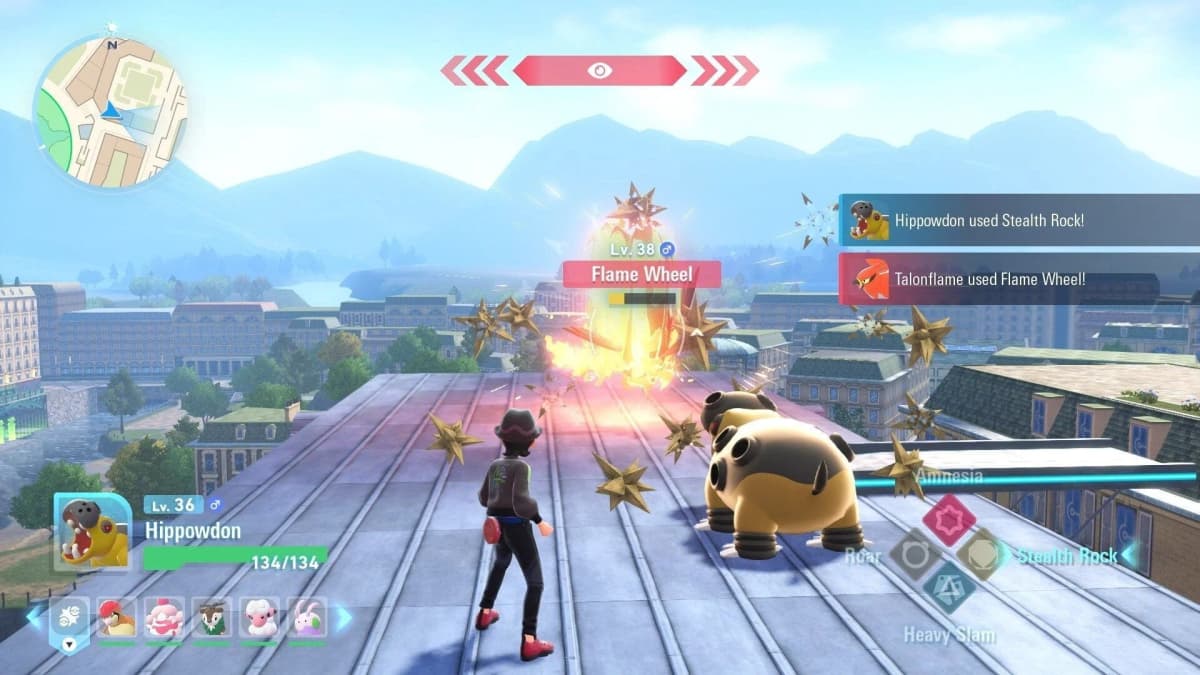 Screenshot from Pokémon Legends: Z-A