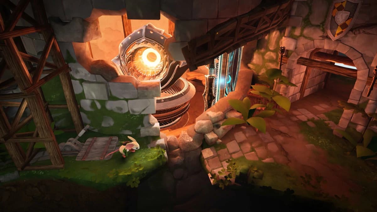 Screenshot from Moss: The Forgotten Relic