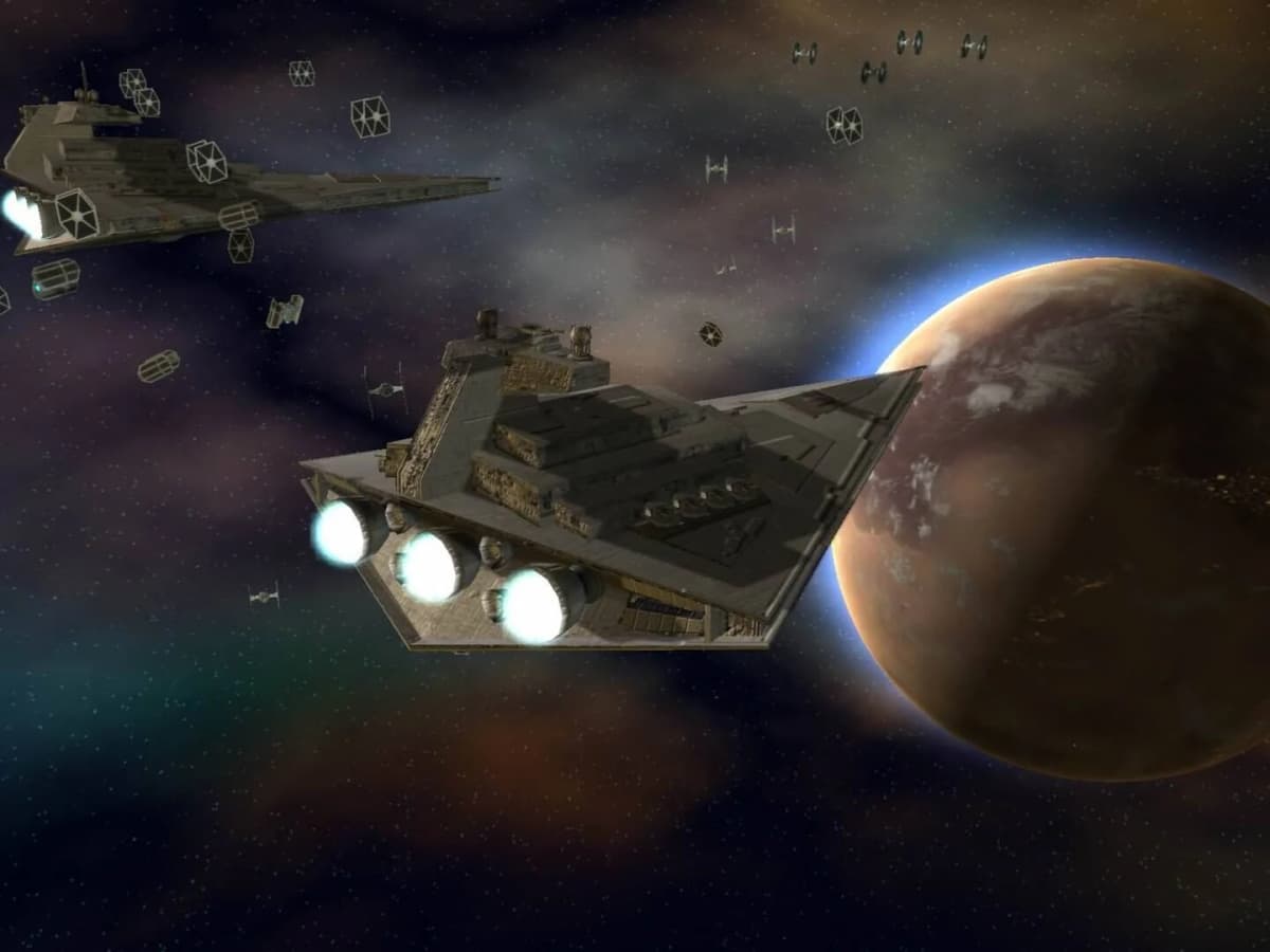Screenshot from Star Wars: Empire at War