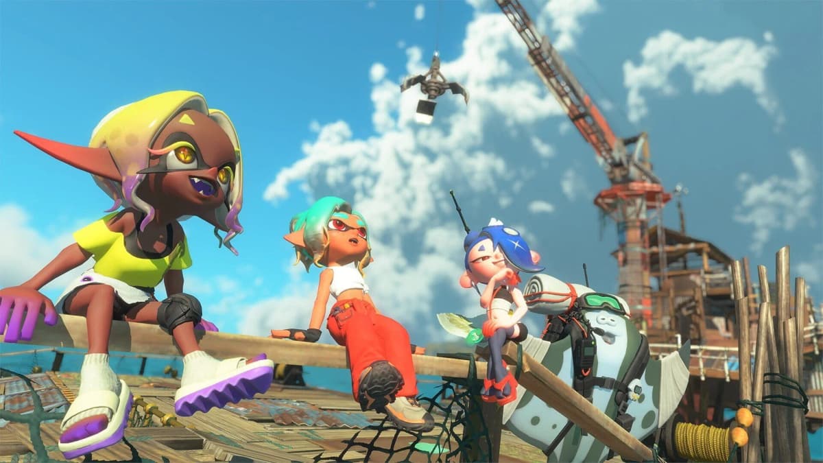 Screenshot from Splatoon Raiders