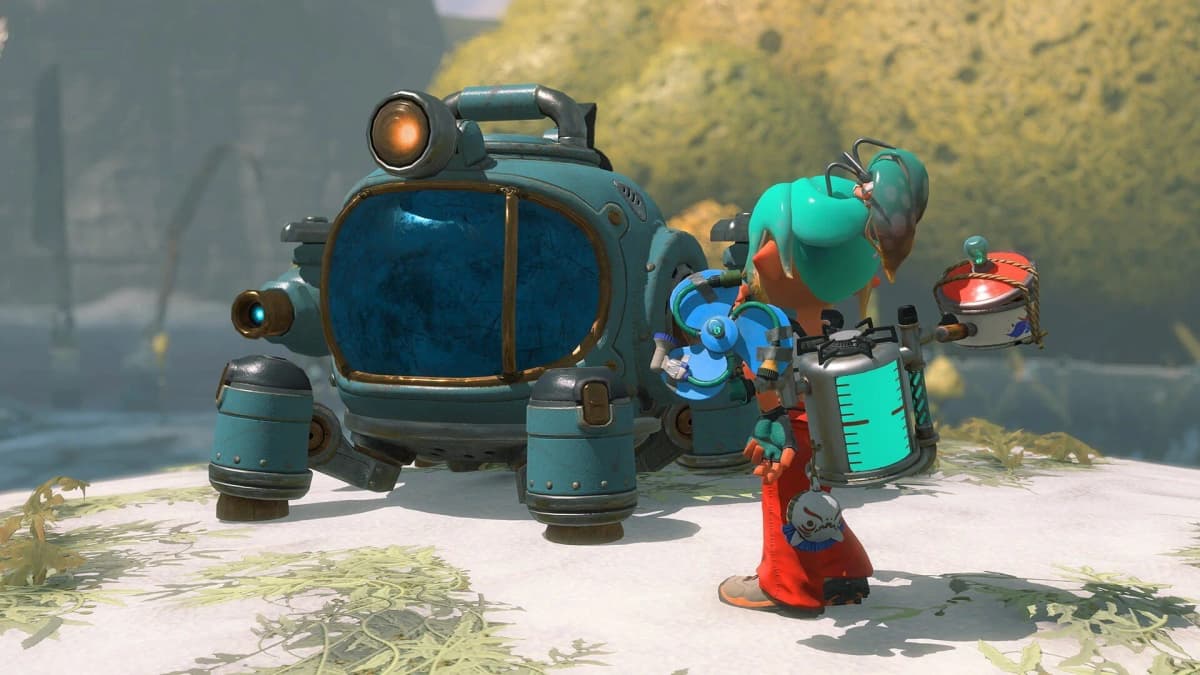 Screenshot from Splatoon Raiders