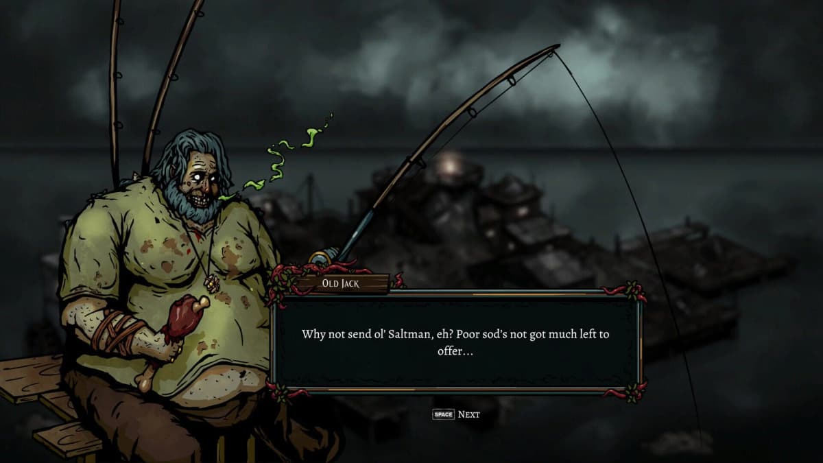 Screenshot from Dive or Die: Children of Rain