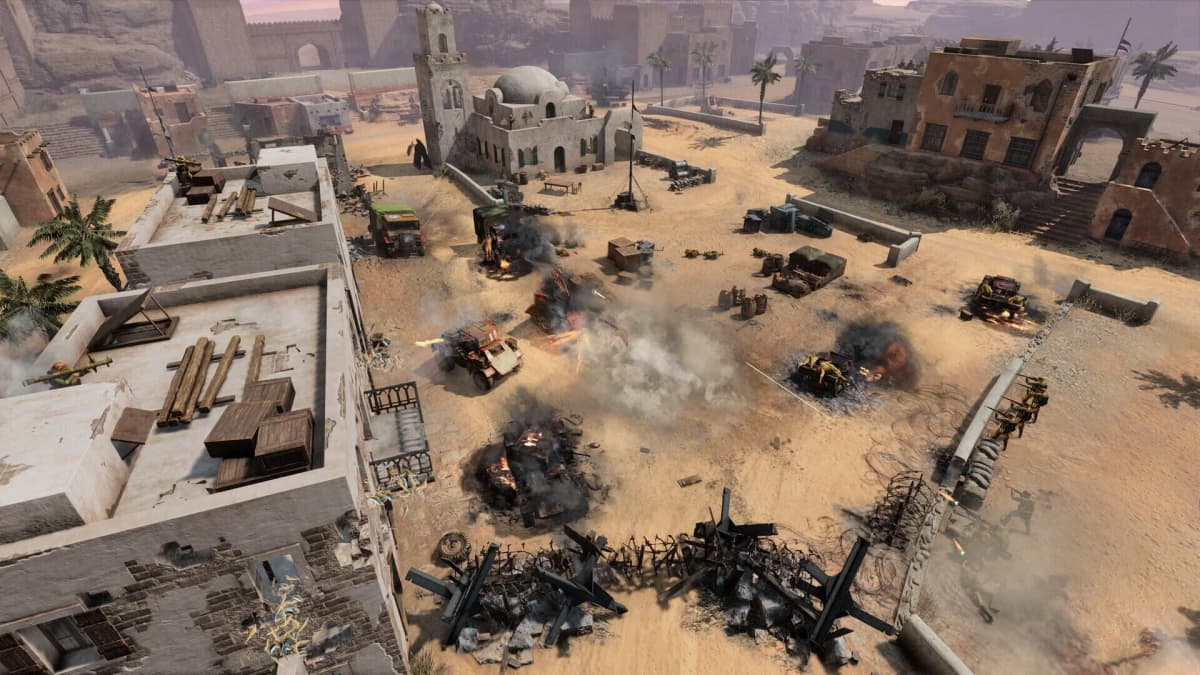 Screenshot from Company of Heroes 3: Fire & Steel