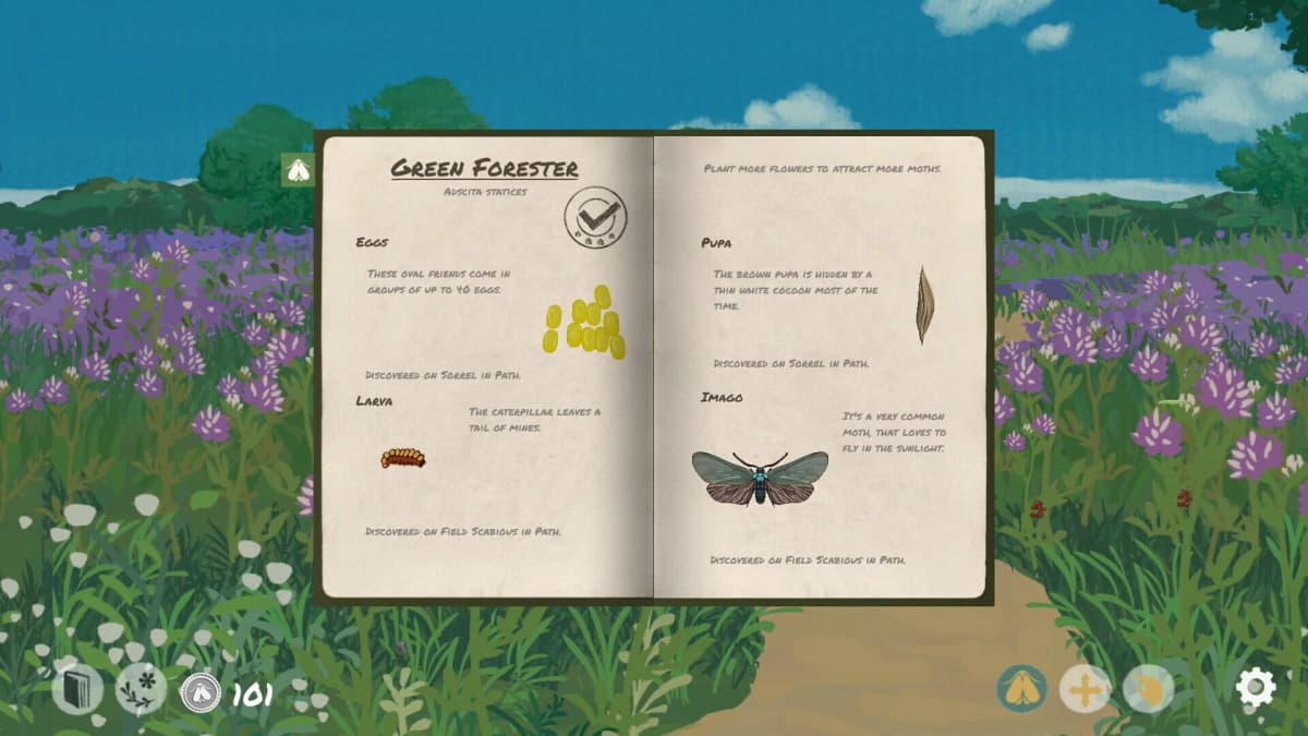 Screenshot from Mothkeep