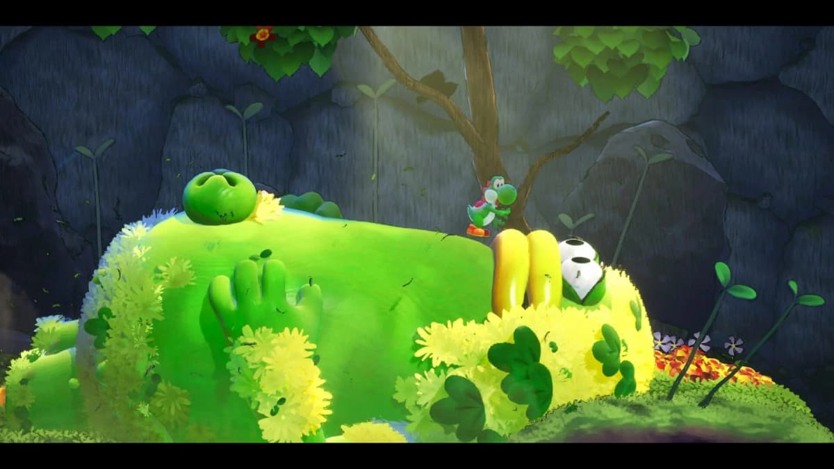 Screenshot from Yoshi and the Mysterious Book