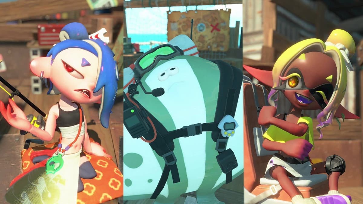 Screenshot from Splatoon Raiders
