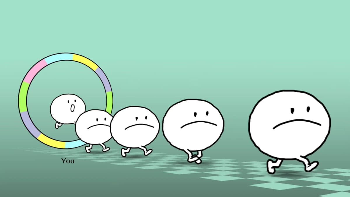 Screenshot from Rhythm Heaven Groove