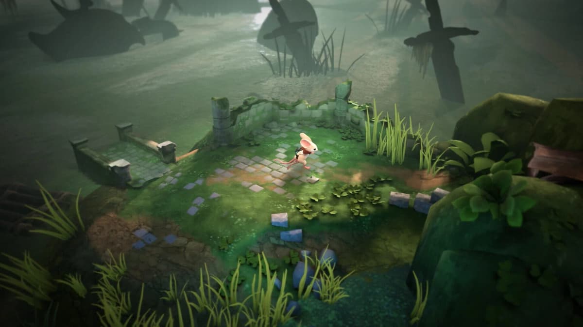 Screenshot from Moss: The Forgotten Relic