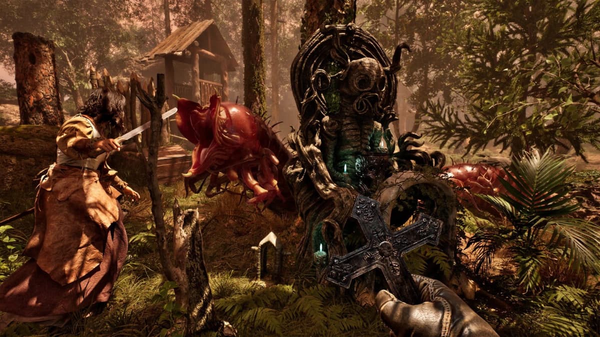 Screenshot from The Mound: Omen of Cthulhu