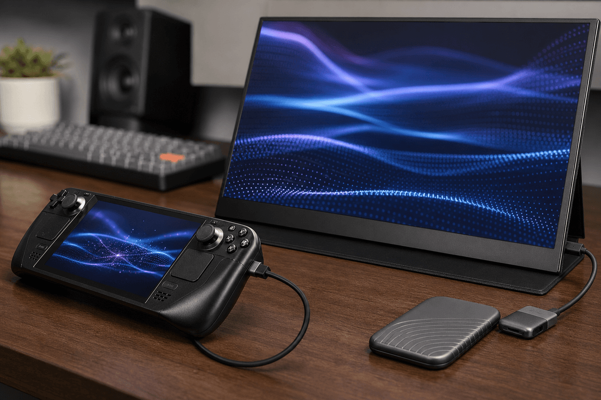Nintendo Switch 2 : configurer écran USB-C et SSD sans écran noir