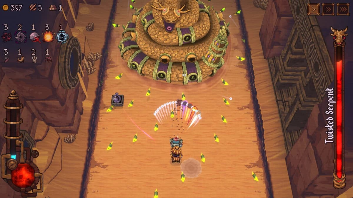 Screenshot from Ball x Pit