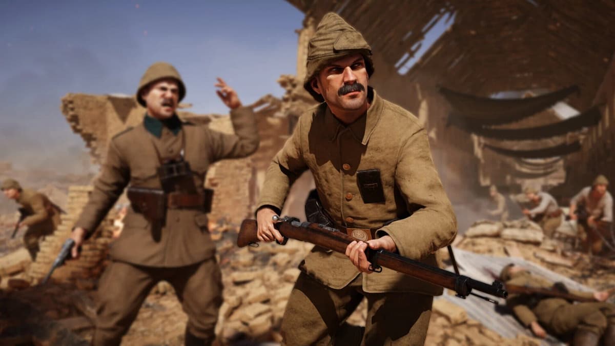 Screenshot from Gallipoli