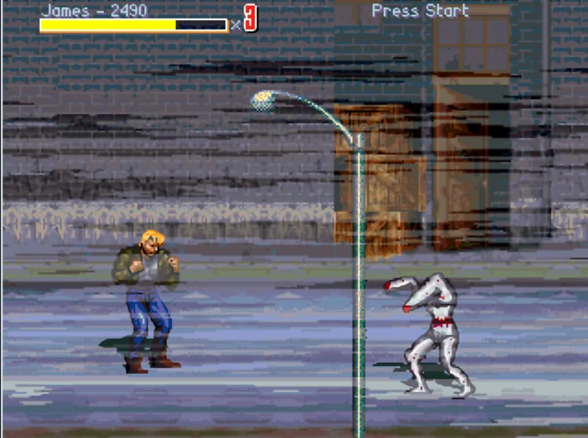 Screenshot from Silent Hill 2: Streets of Rage