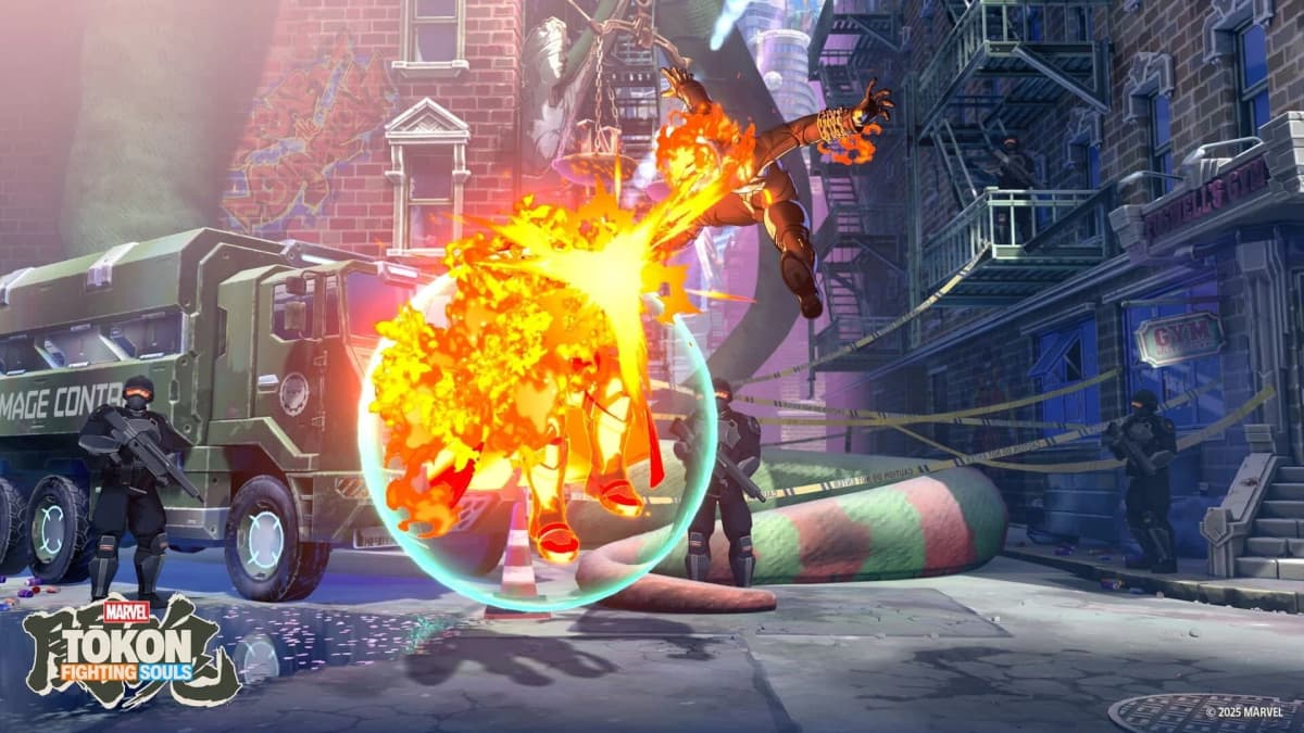 Screenshot from Marvel Tokon: Fighting Souls