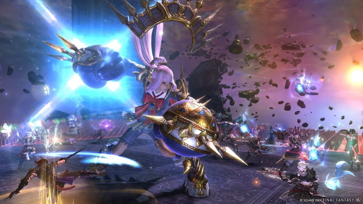 Screenshot from Final Fantasy XIV: Crossroads