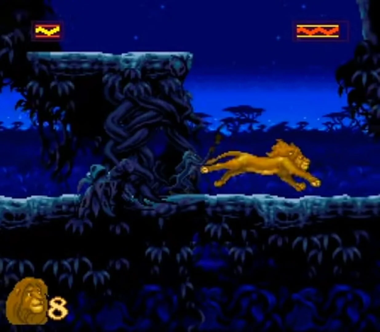 Screenshot from The Lion King: Legacy Cartridge Collection