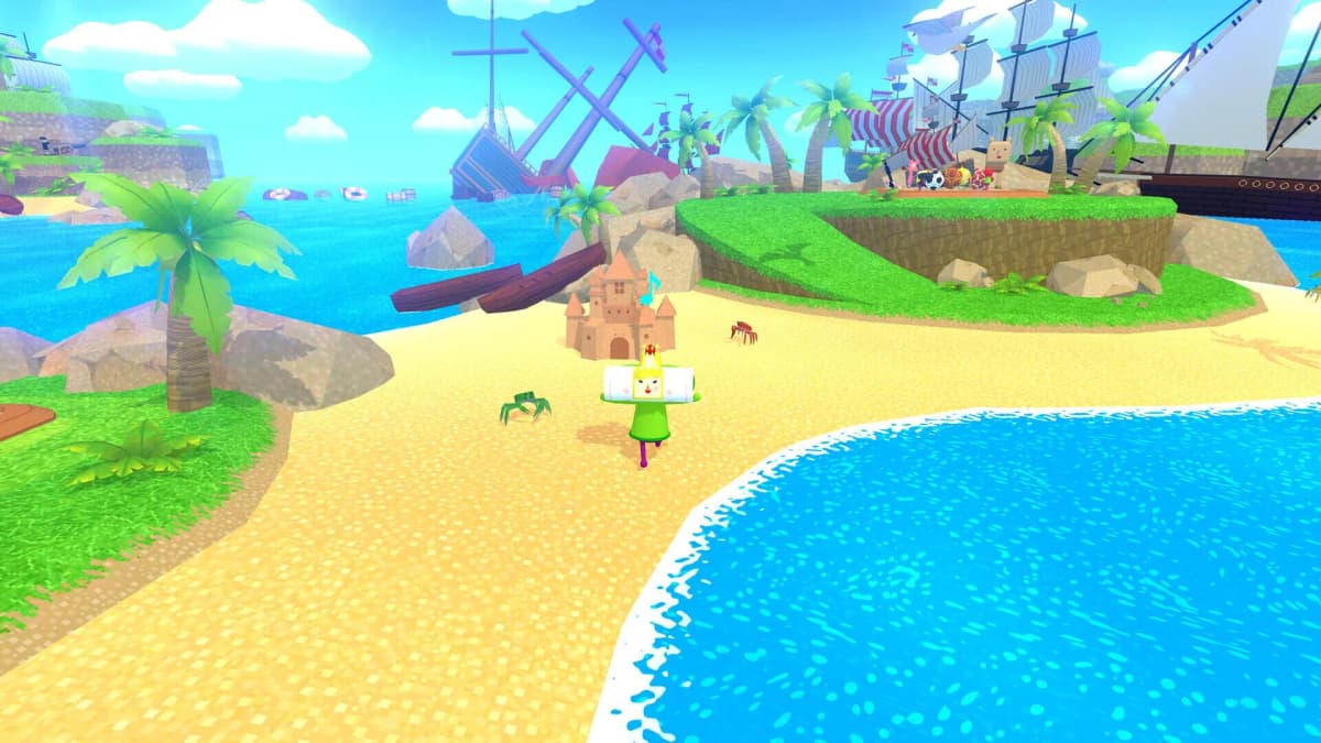 Screenshot from Once Upon a Katamari: Katamari Damacy Series Songs - Side B