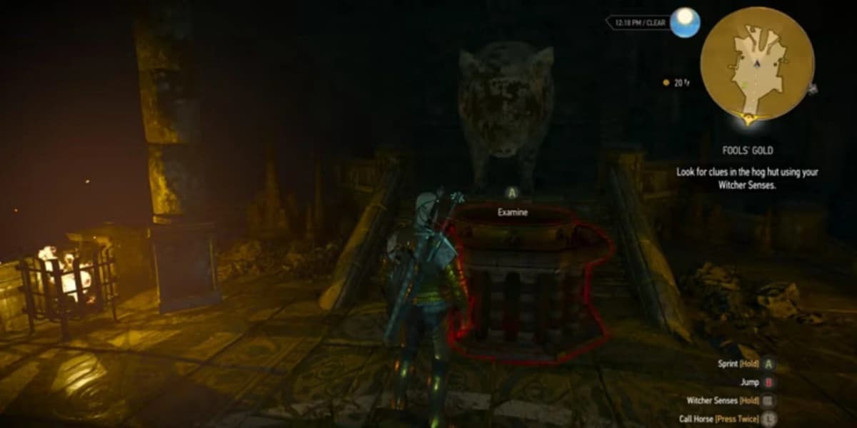 Screenshot from The Witcher 3: Wild Hunt - New Quest 'Fool's Gold'