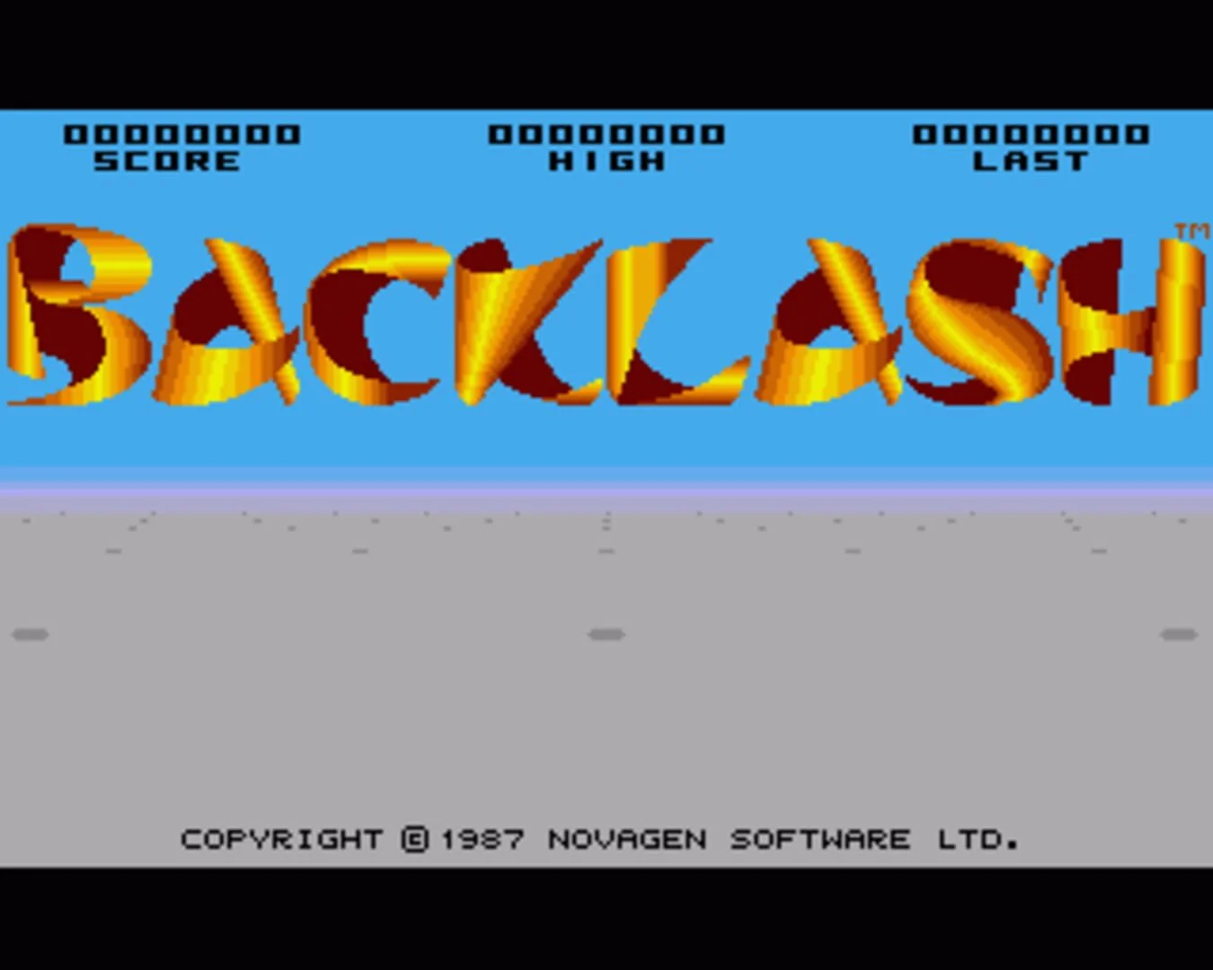 Screenshot from Backlash