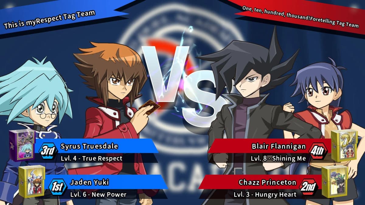Screenshot from Yu-Gi-Oh! Tag Force GX