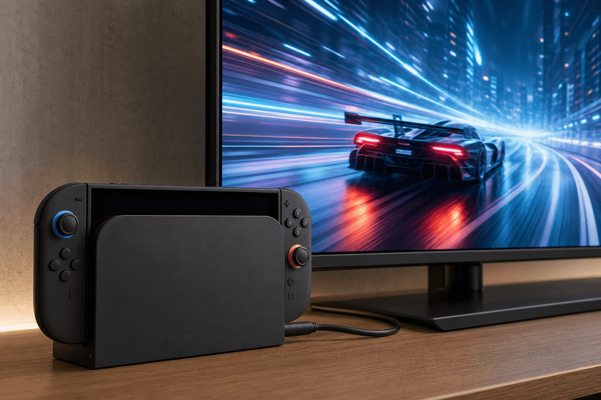 Switch 2 23.0.0 : vérifier le VRR TV, le dock et GameChat