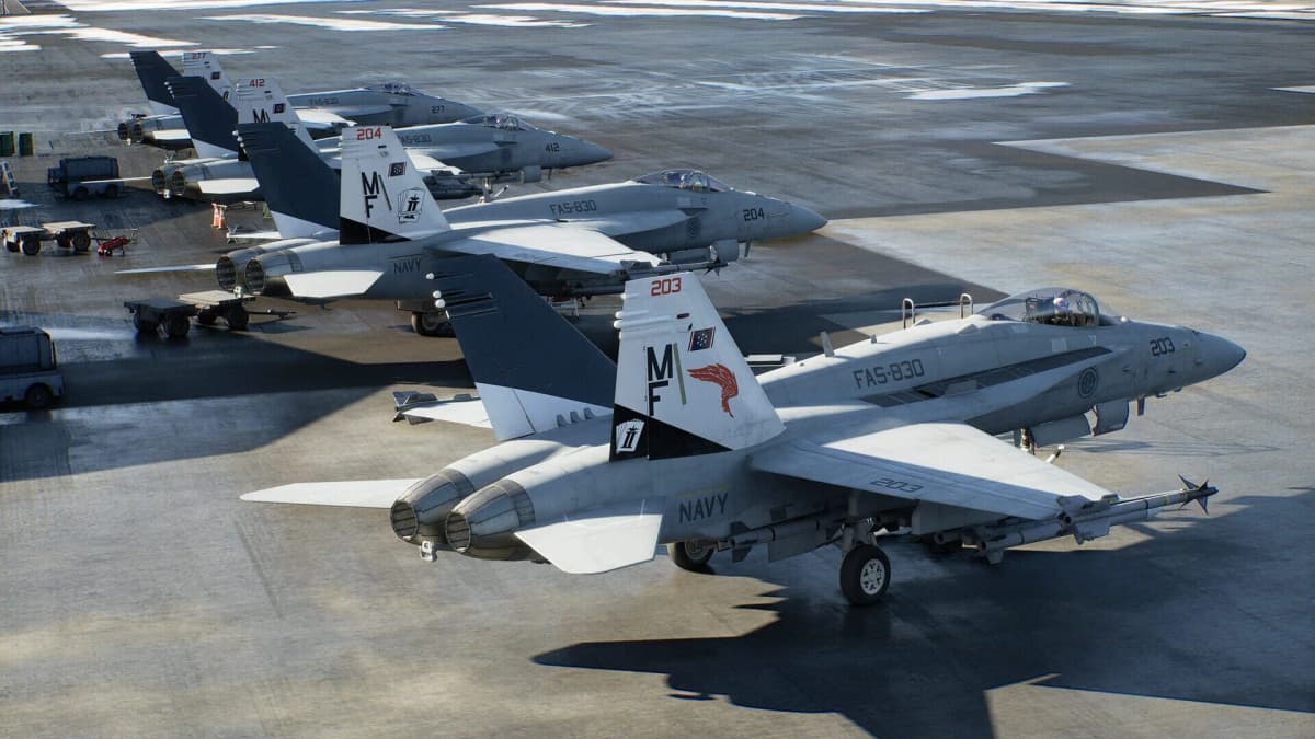 Screenshot from Ace Combat 8: Wings of Theve
