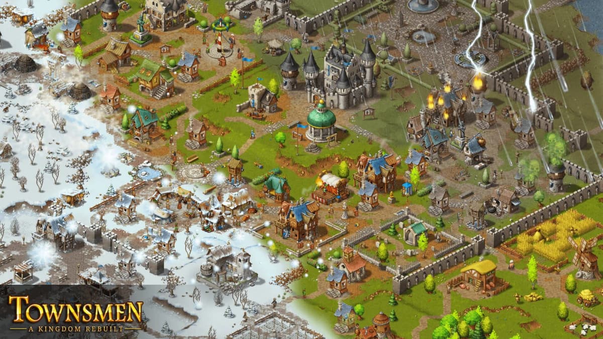 Townsmen: A Kingdom Rebuilt : survivre à votre première ville (début)